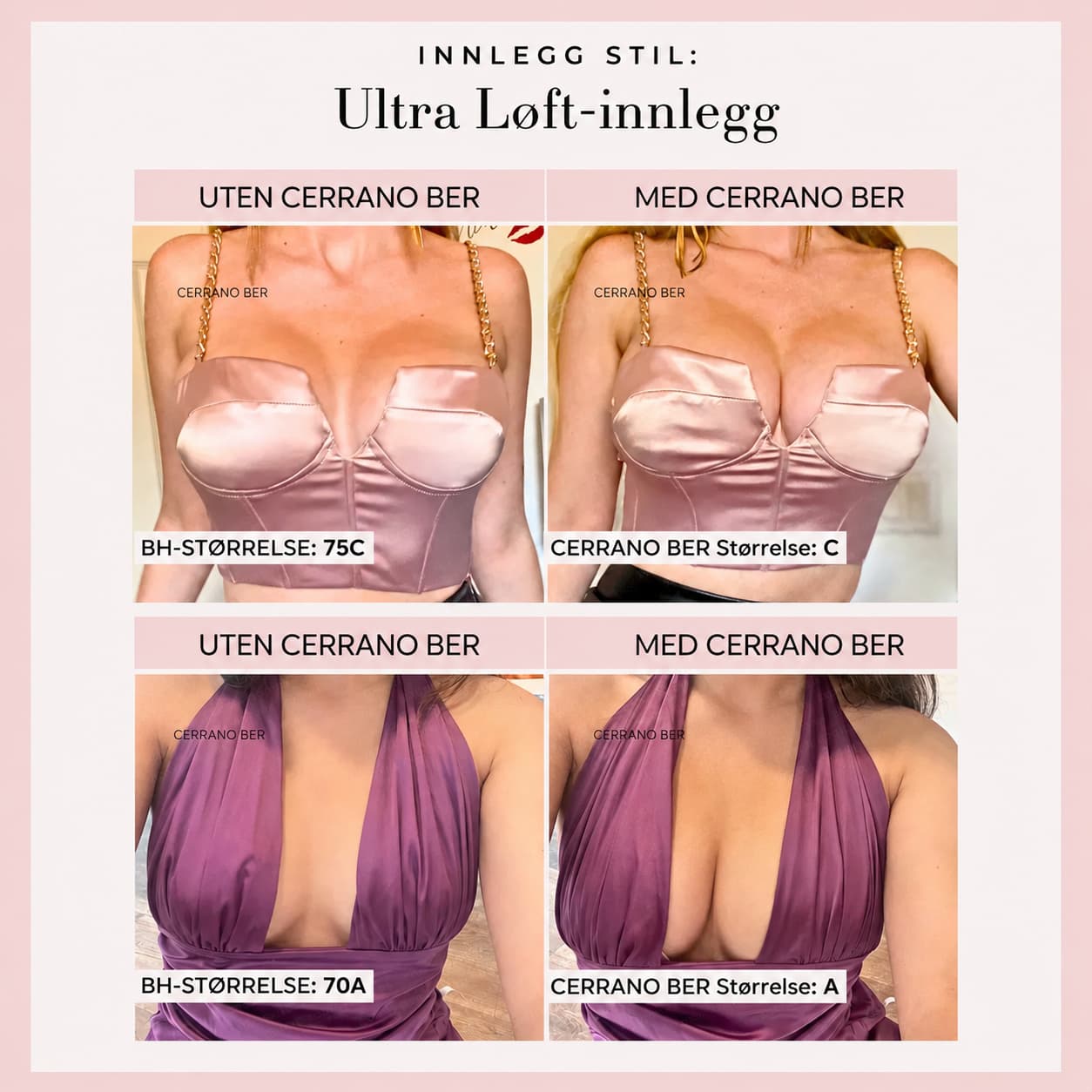 Ultra Løft-innlegg - Cerrano Ber