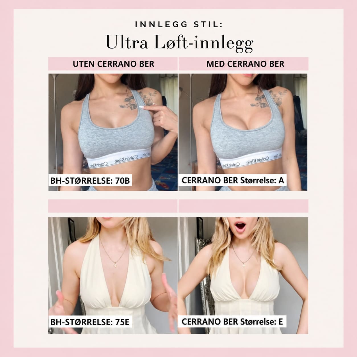 Ultra Løft-innlegg - Cerrano Ber